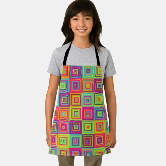 Squares Pattern Schürze (Insitu)