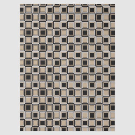 Squares pattern seidenpapier (Vorderseite)