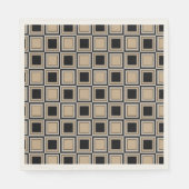 Squares pattern serviette (Vorderseite)