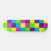 Squares Pattern Skateboard (Horizontal)