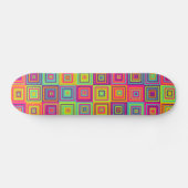 Squares Pattern Skateboard (Horizontal)