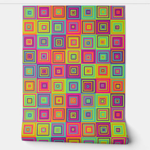 Squares Pattern Tapete
