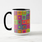 Squares Pattern Tasse (Links)