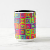 Squares Pattern Tasse (Zentrum)