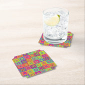 Squares Pattern Untersetzer (Vor Ort)