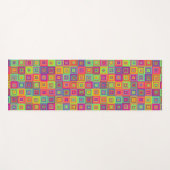 Squares Pattern Yogamatte (Vorderseite (Horizontal))