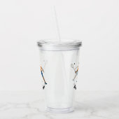 Squash Acryltrinkbecher (Links)