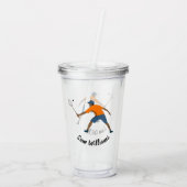 Squash Acryltrinkbecher (Rückseite)