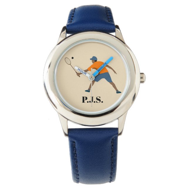 Squash Armbanduhr (Vorderseite)