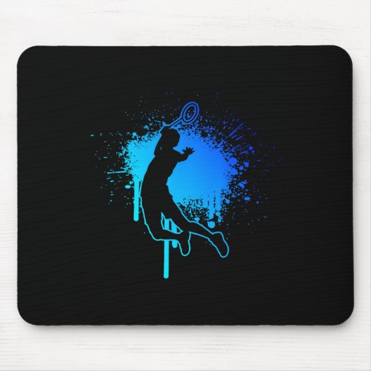 Squash Badminton Badminton Player Shuttle Mousepad (Vorne)