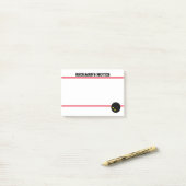 Squash-Ball Post-it®-Notizen für klebrige Nachrich Post-it Klebezettel (Auf Schreibtisch)