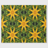 Squash Blossom Sterne.... Geschenkpapier (Flach)