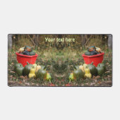 Squash Country Garden Harvest Personalisiert Schreibtischunterlage (Vorderseite)