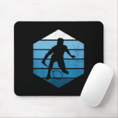 Squash Damen Herren Badminton Spieler Shuttle Mousepad (Mit Mouse)