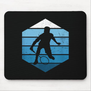 Squash Damen Herren Badminton Spieler Shuttle Mousepad