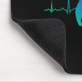 Squash Damen Herren Shuttle Badminton Spieler Mousepad (Ecke)
