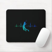 Squash Damen Herren Shuttle Badminton Spieler Mousepad (Mit Mouse)