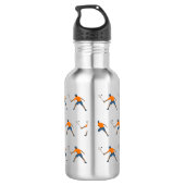 Squash Edelstahlflasche (Rückseite)