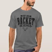 Squash Es ist Racket Science Funny Squash Player G T-Shirt (Vorderseite)