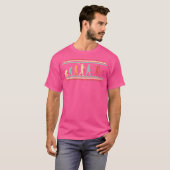 Squash Evolution Squash Player mit Racket Ball T-Shirt (Vorne ganz)