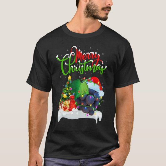 Squash Fruit Xmas Decorations Santa Squash Chris T-Shirt (Vorderseite)