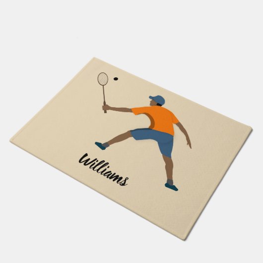 Squash Fußmatte (Schrägansicht)