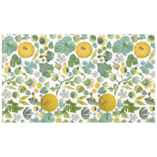 Squash Garden Tischdecke (Vorderseite (Horizontal))