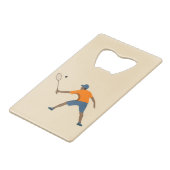 Squash Geldbeutel Flaschenöffner (Rückseite Schrägansicht)