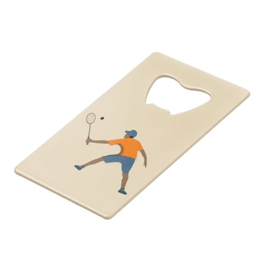 Squash Geldbeutel Flaschenöffner (Rückseite Schrägansicht)