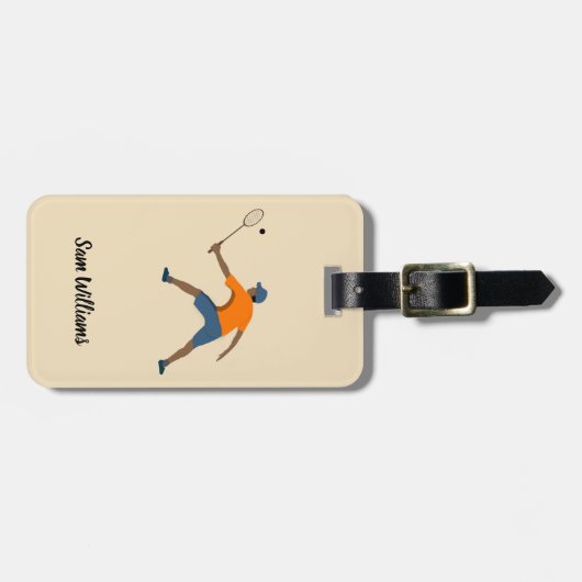 Squash Gepäckanhänger (Vorderseite horizontal)