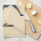 Squash Geschirrtuch (Viertel Falte)