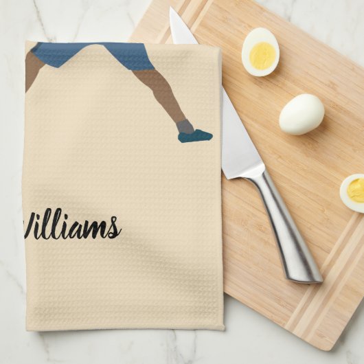 Squash Geschirrtuch (Viertel Falte)