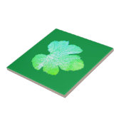 Squash Green Leaf Texture Sketch Fliese (Seite)