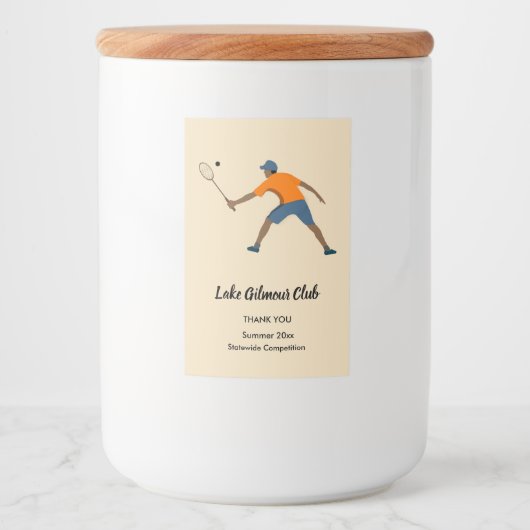 Squash Lebensmitteletikett (Vorderseite)