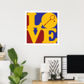 Squash Liebe Poster (Heimbüro)