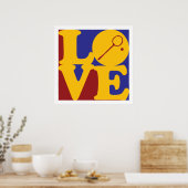Squash Liebe Poster (Küche)