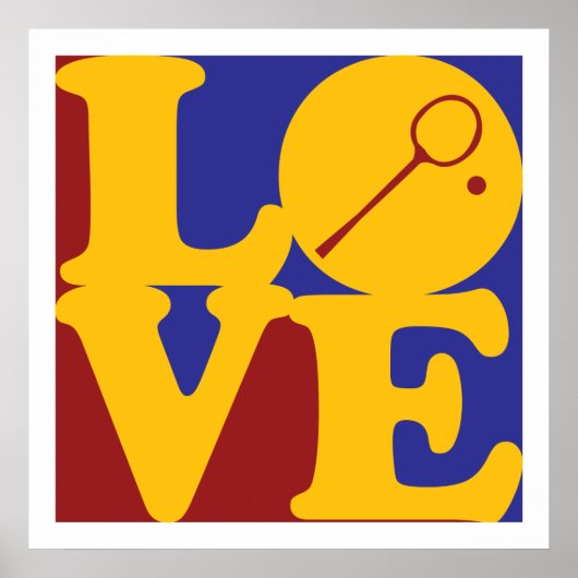 Squash Liebe Poster (Vorne)