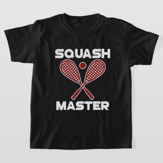 Squash Master Funny Game Turnier League Sport T-Shirt (Ablage )