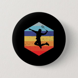 Squash Men Badminton Player 1 Button
