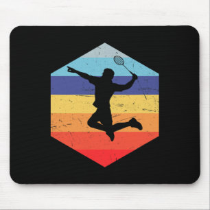 Squash Men Badminton Player 1 Mousepad