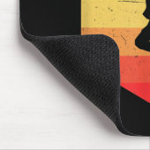 Squash Mens Badminton Player Mousepad (Ecke)