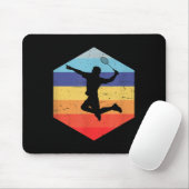 Squash Mens Badminton Player Mousepad (Mit Mouse)
