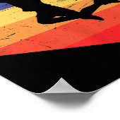 Squash Mens Badminton Player Poster (Ecke)