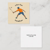 Squash Mitteilungskarte (Vorne/Hinten)