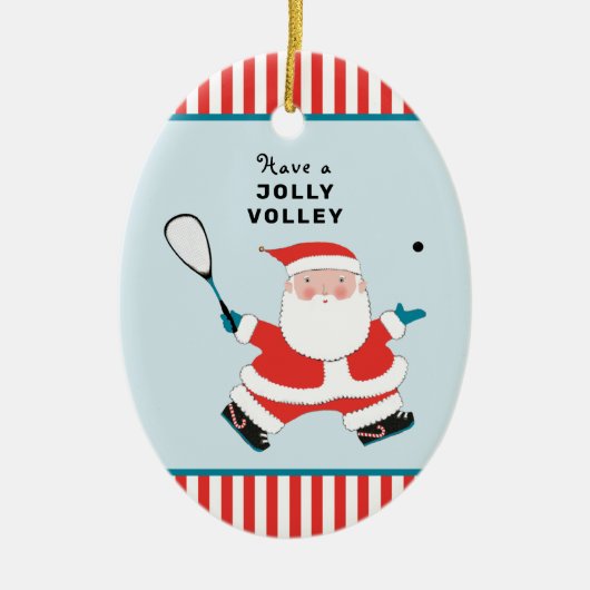 Squash Novelty Geschenk Keramik Ornament (Vorne)