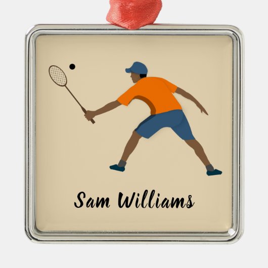 Squash Ornament Aus Metall (Vorne)