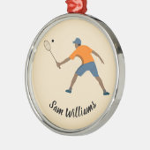 Squash Ornament Aus Metall (Links)