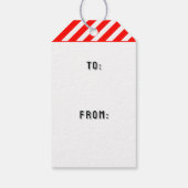 Squash Player Sports Geschenkanhänger (Rückseite)