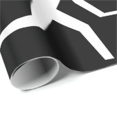 Squash-Player-Symbol Geschenkpapier (Rolleneckpunkt)