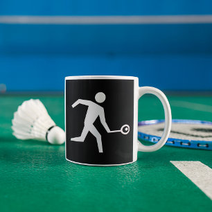 Squash-Player-Symbol Kaffeetasse